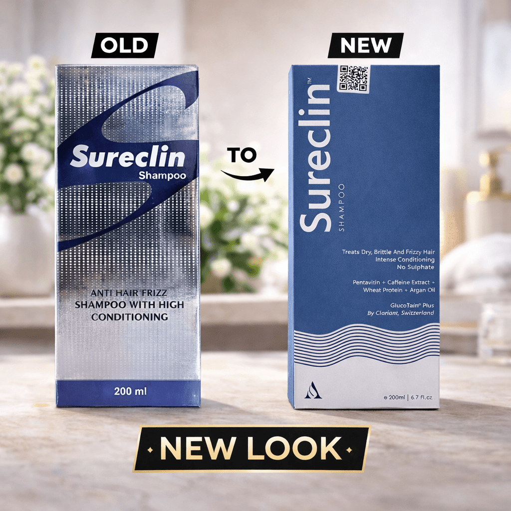 Sureclin Shampoo For Anti Hair Frizz - Cosmosentials