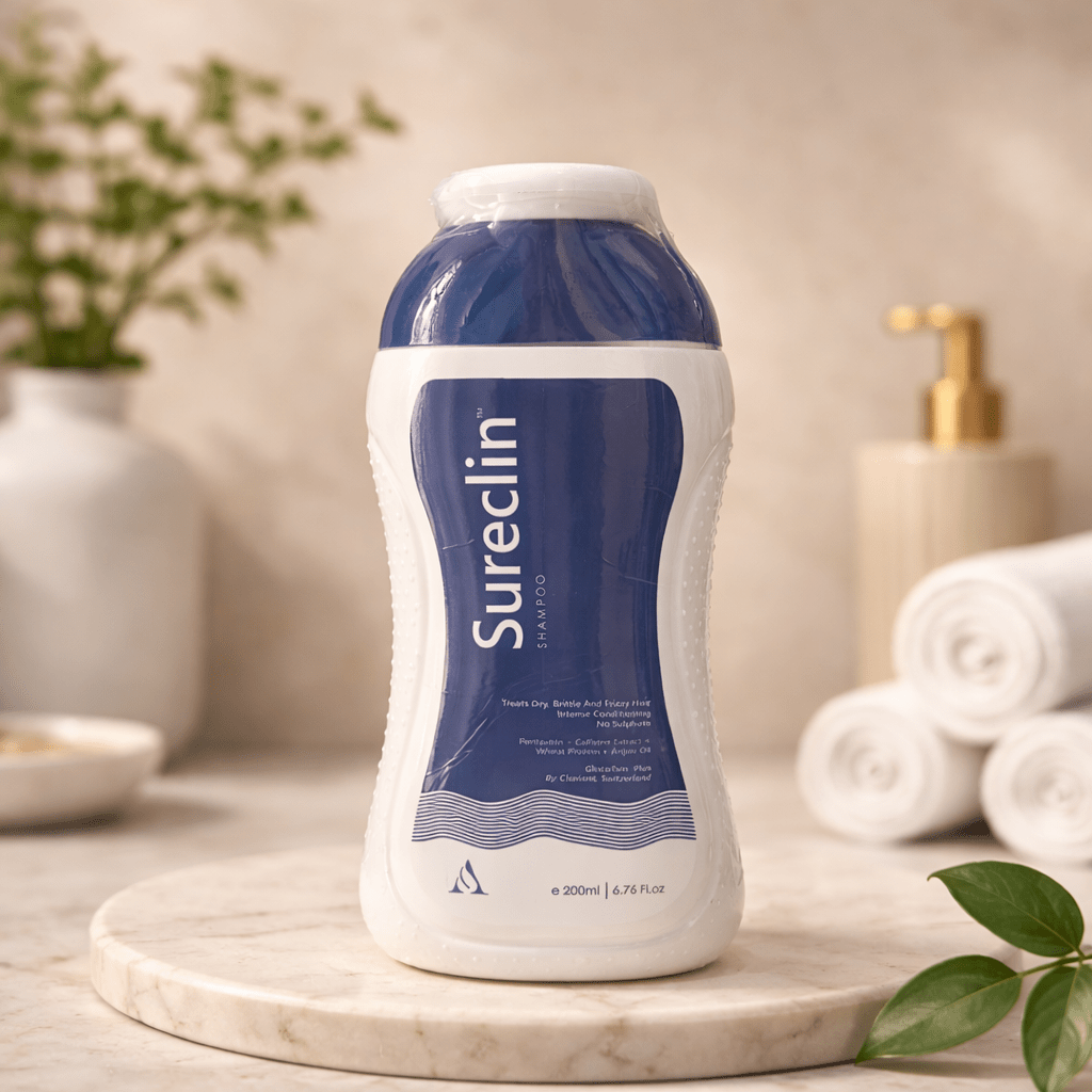 Sureclin Shampoo For Anti Hair Frizz - Cosmosentials