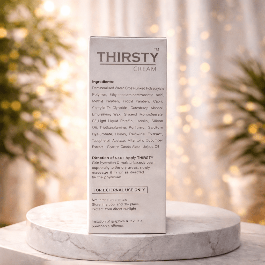 THIRSTY Cream - Cosmosentials