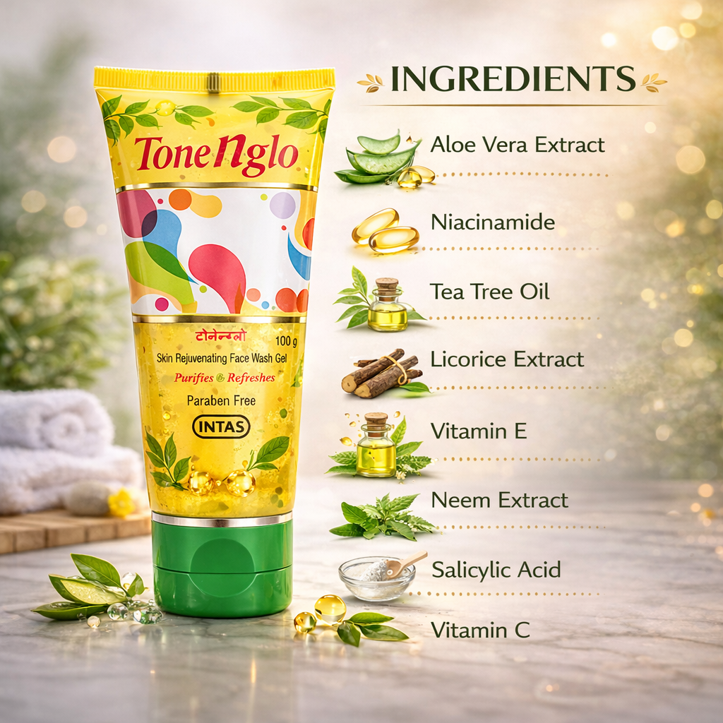 Tonenglo Facewash - Cosmosentials
