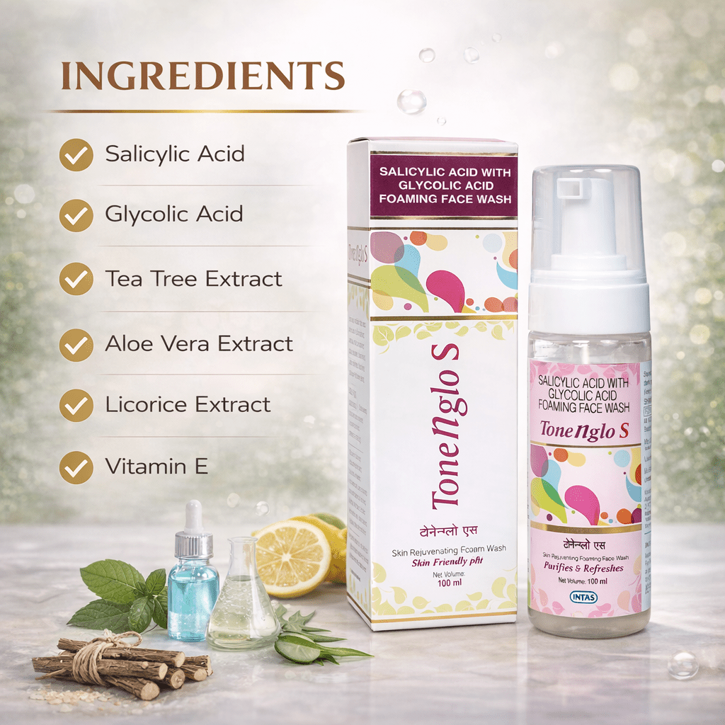Tonenglo S Foaming Face Wash - Cosmosentials