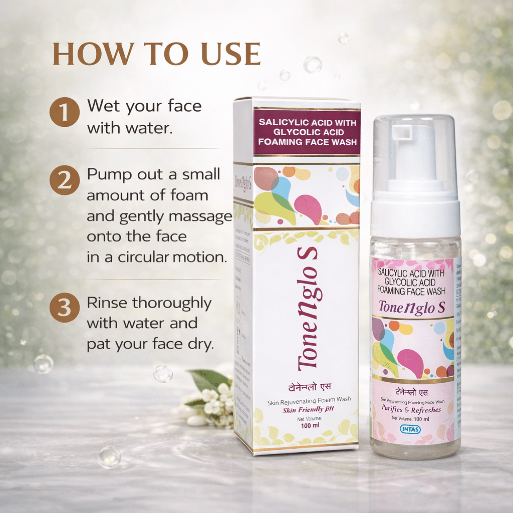 Tonenglo S Foaming Face Wash - Cosmosentials