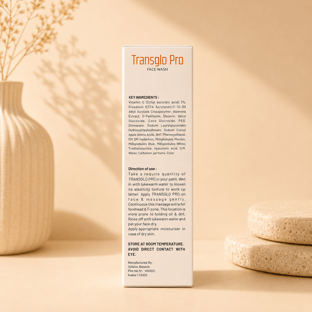 Transglo Pro Face Wash - Cosmosentials