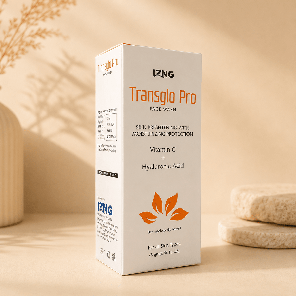 Transglo Pro Face Wash - Cosmosentials