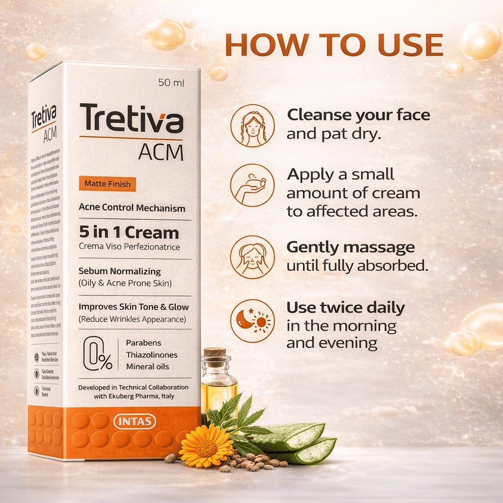 Tretiva ACM 5 - in - 1 Cream (50 ml) - Cosmosentials