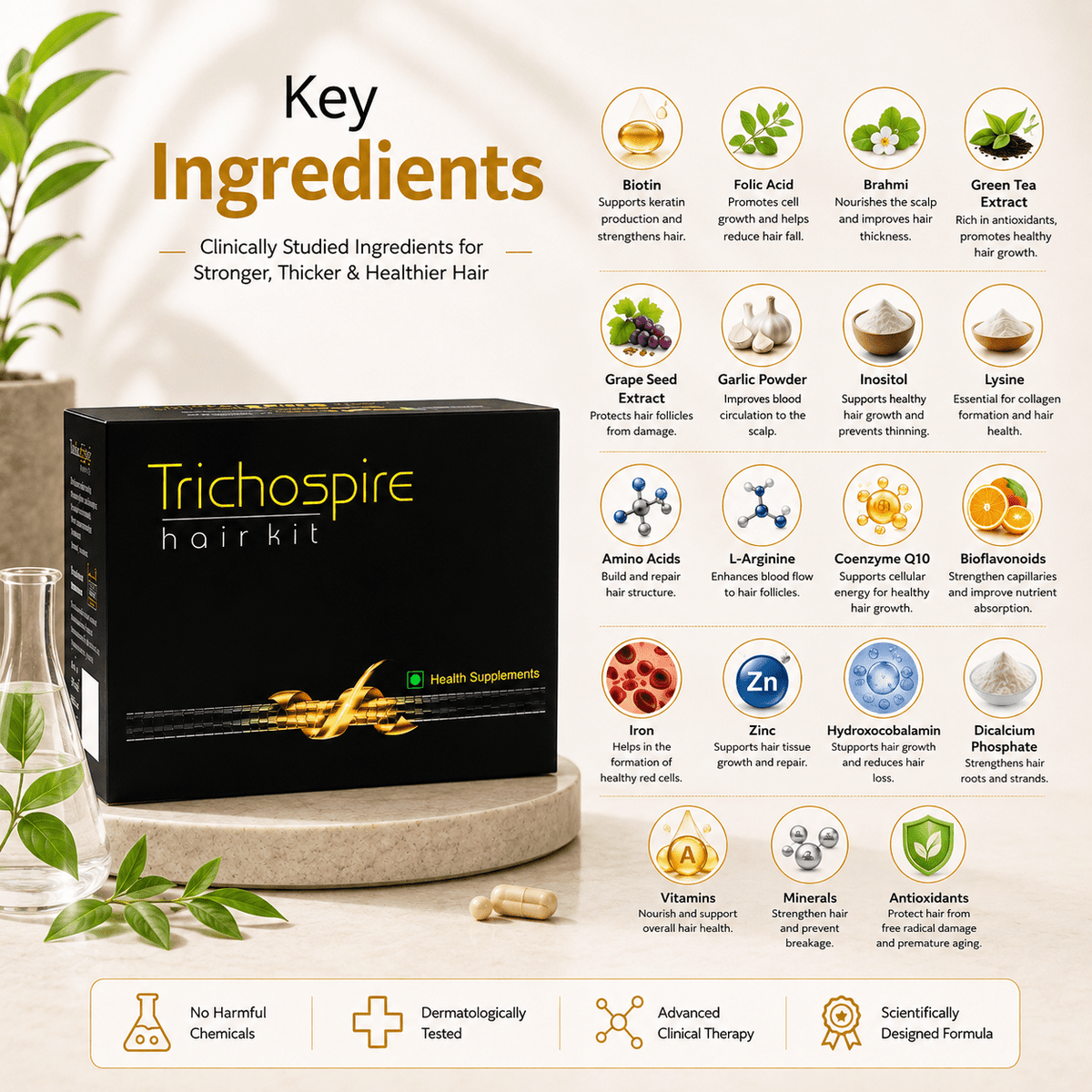 Trichospire Hair Kit - Cosmosentials
