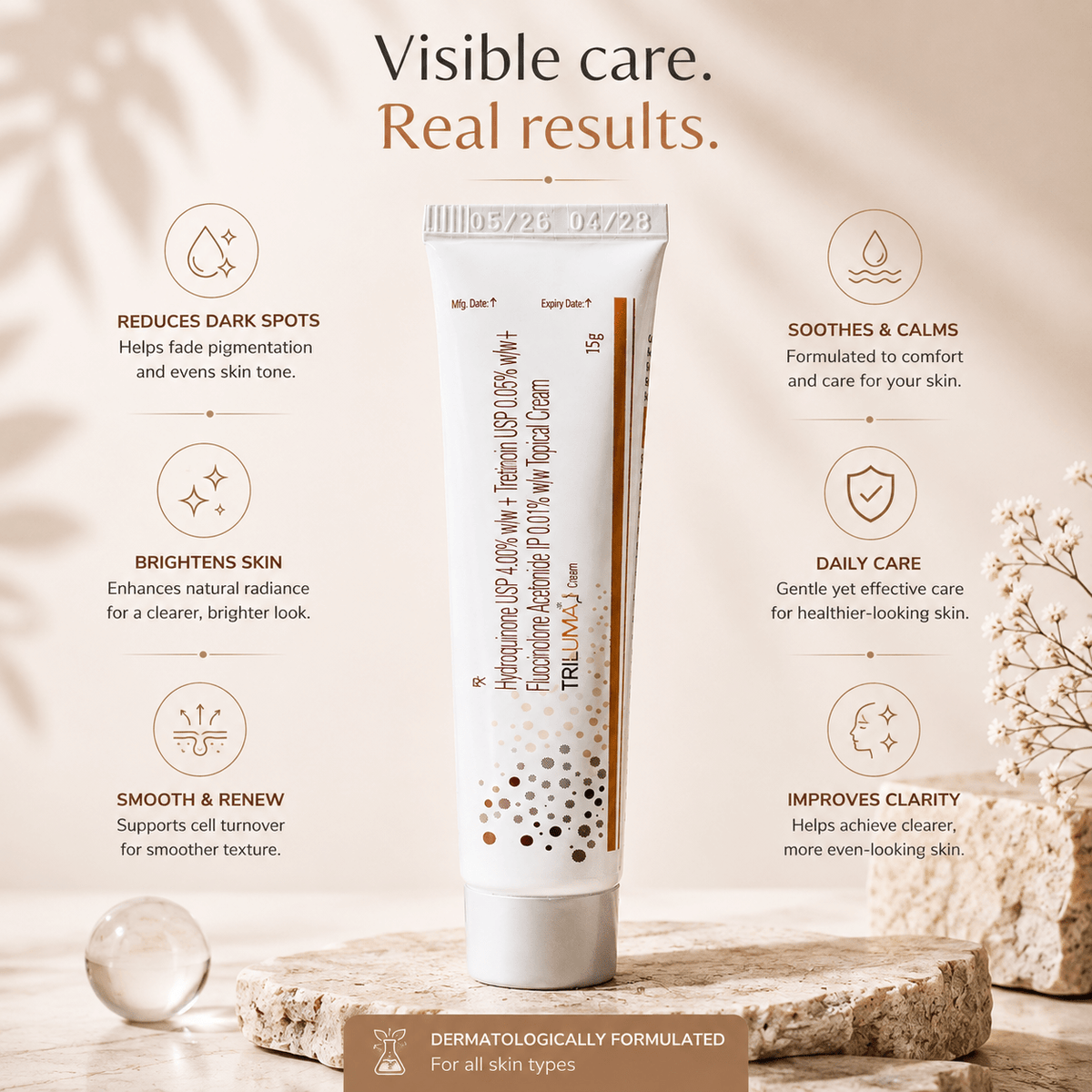 Triluma Cream - 15g - Cosmosentials