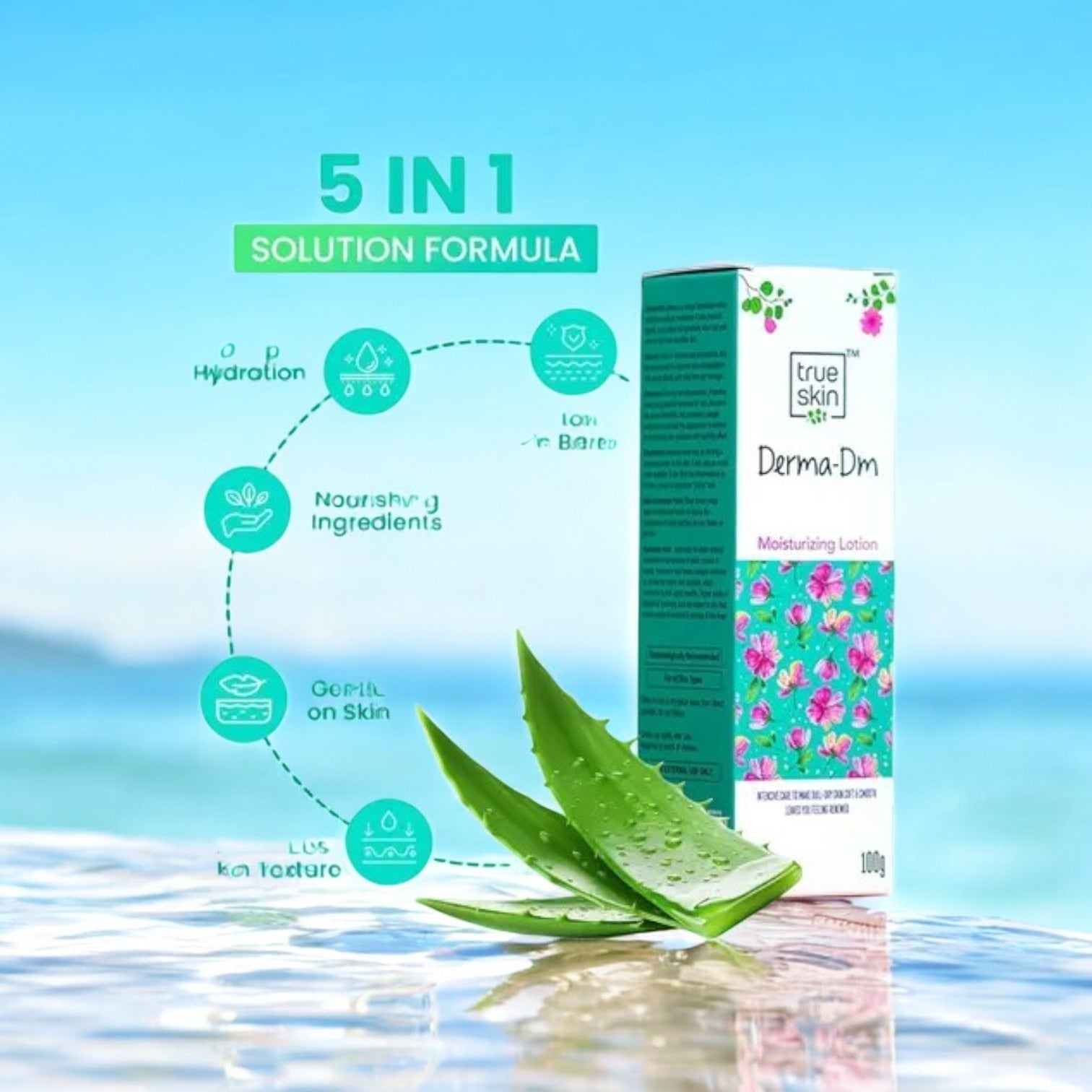 True Skin Derma - DM Moisturizing Lotion - Cosmosentials