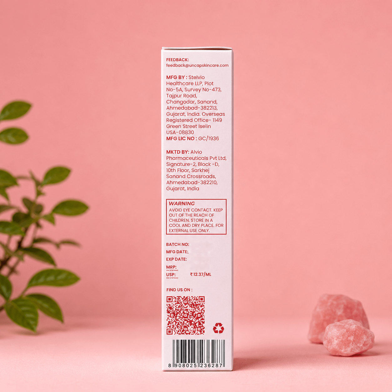 Uncap Smooth Anti Acne Face Cleanser - Cosmosentials