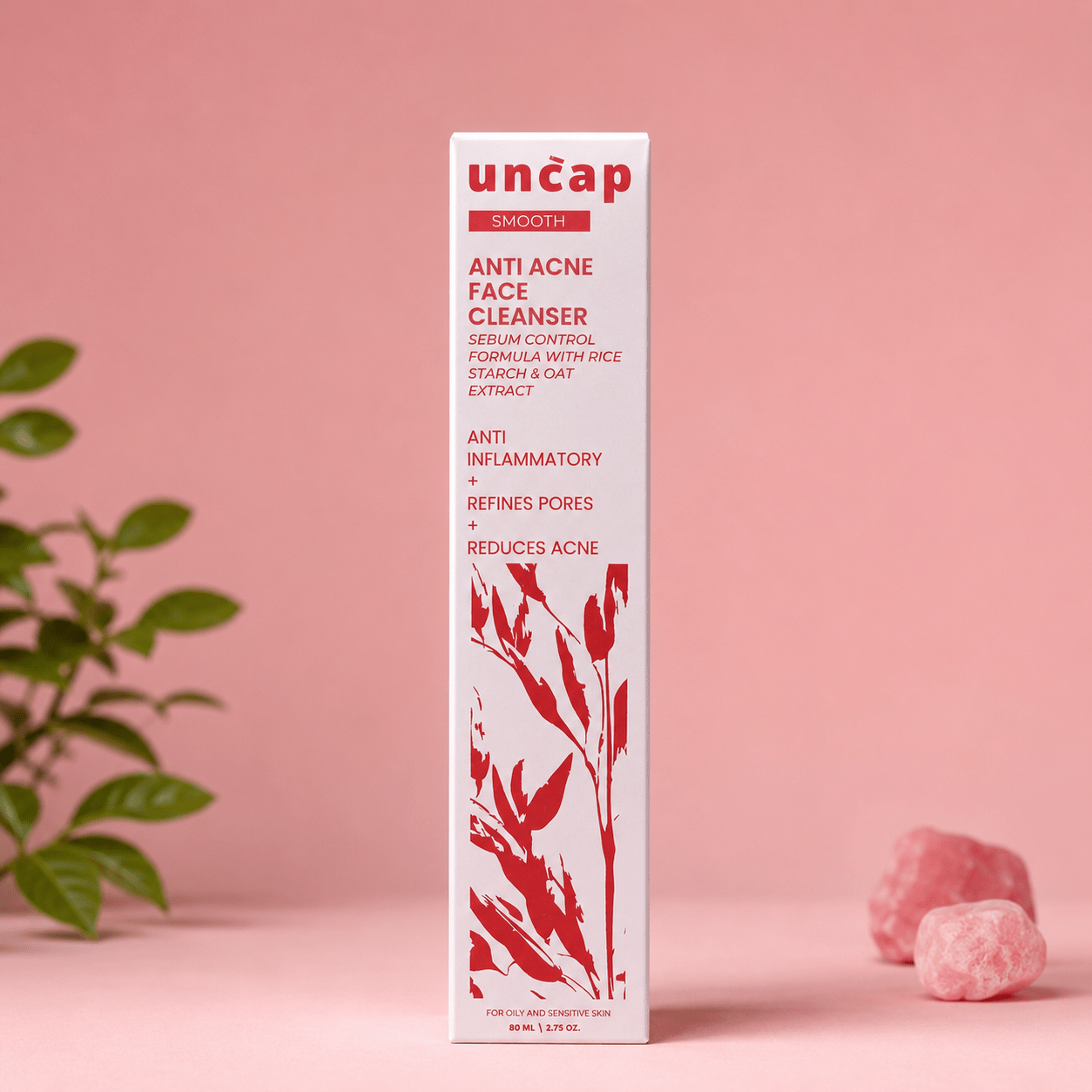 Uncap Smooth Anti Acne Face Cleanser - Cosmosentials