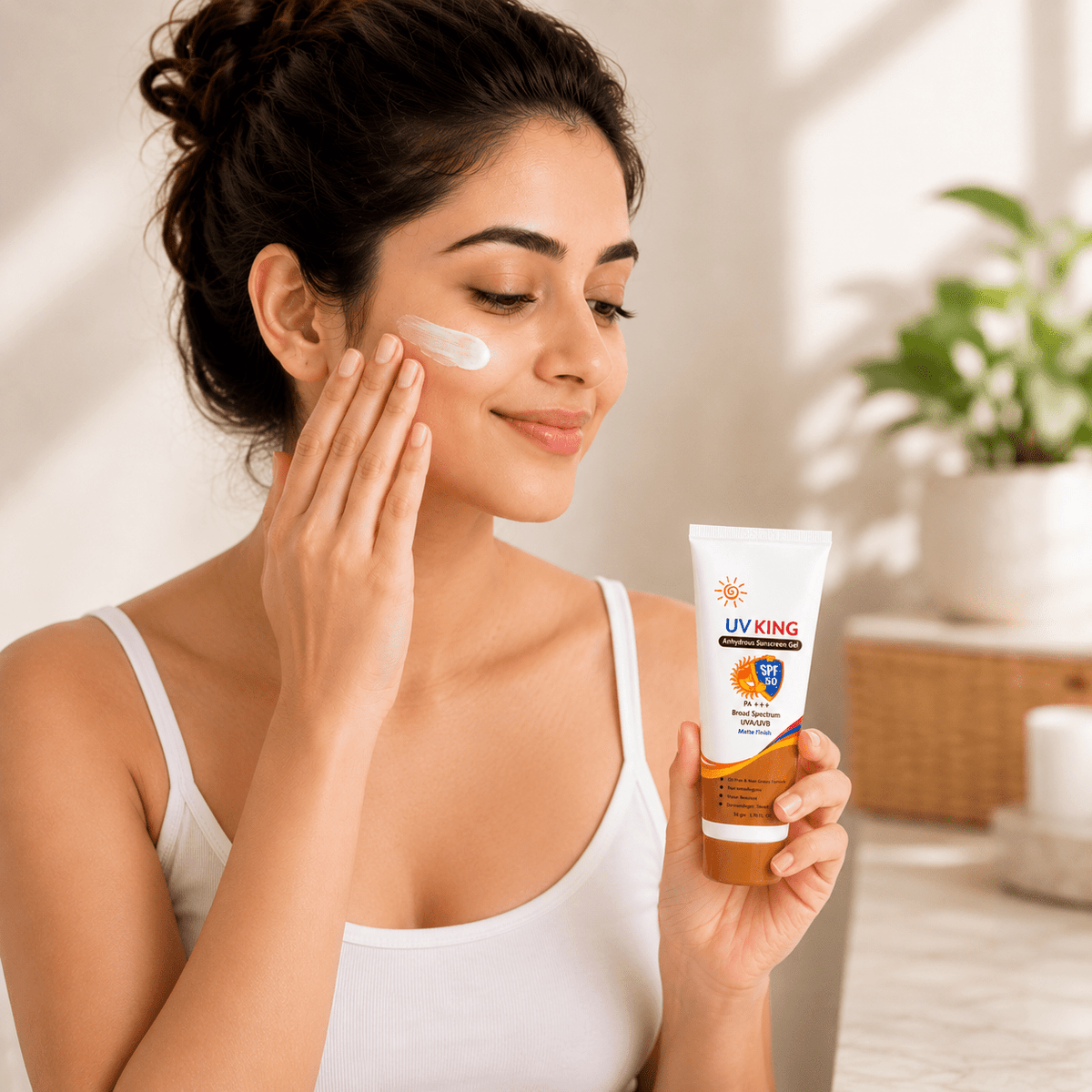 UV KING Anhydrous Sunscreen Gel SPF 50 PA+++ 50g - Cosmosentials