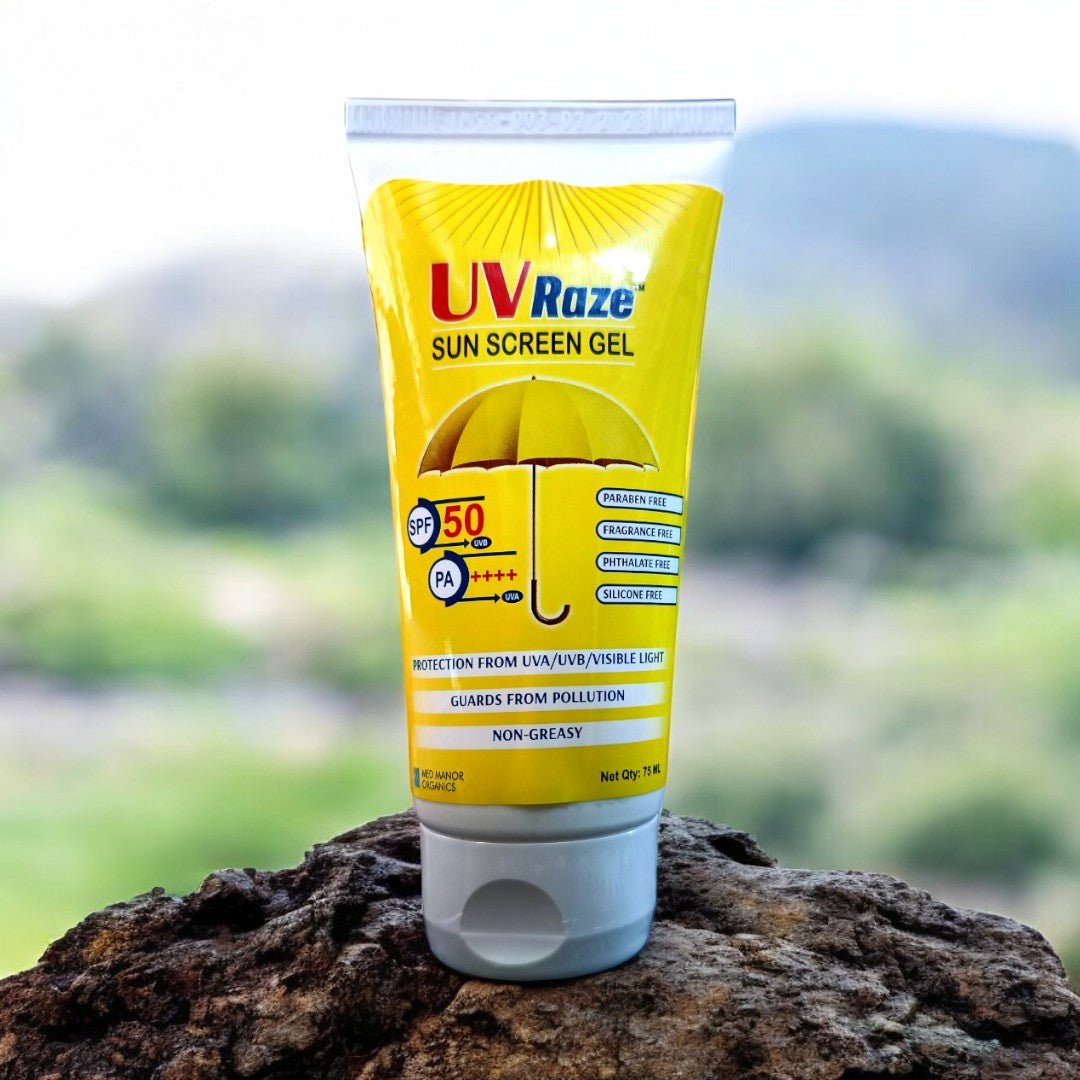 UV Raze Spf 50 Pa++++ Sun Screen Gel - Cosmosentials