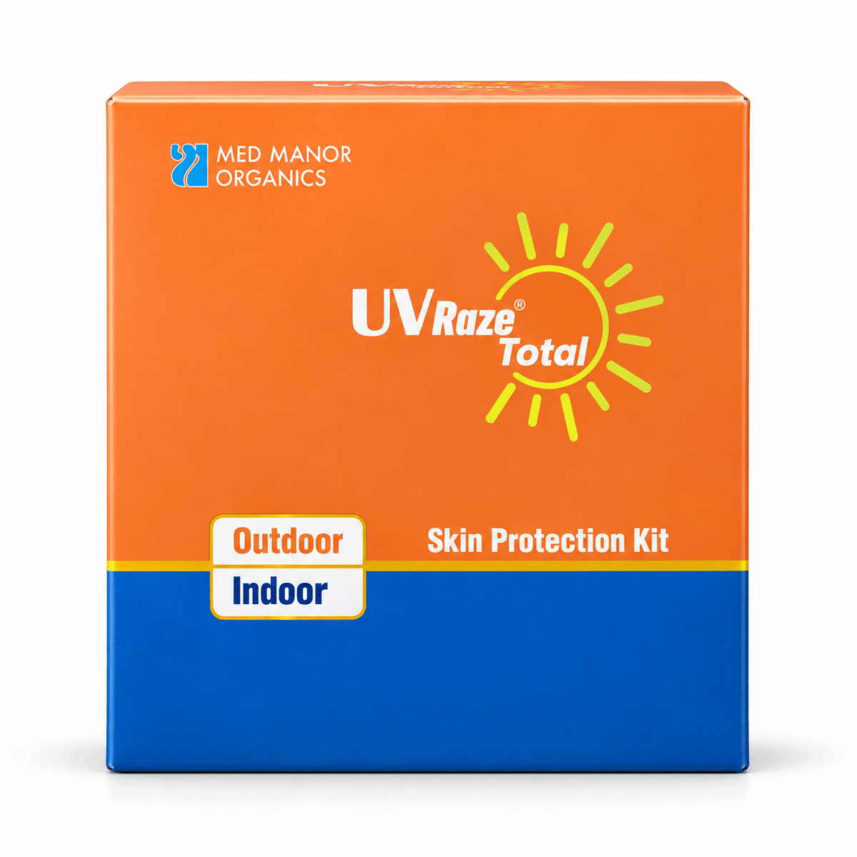 UV Raze Total Outdoor & Indoor Skin Protection Kit 100 ml - Cosmosentials