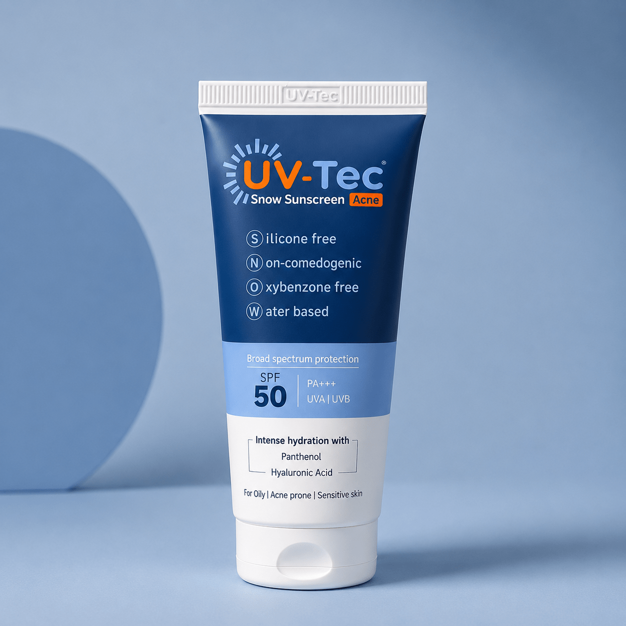 UV - Tec Snow Sunscreen Acne SPF 50 PA+++ - Cosmosentials
