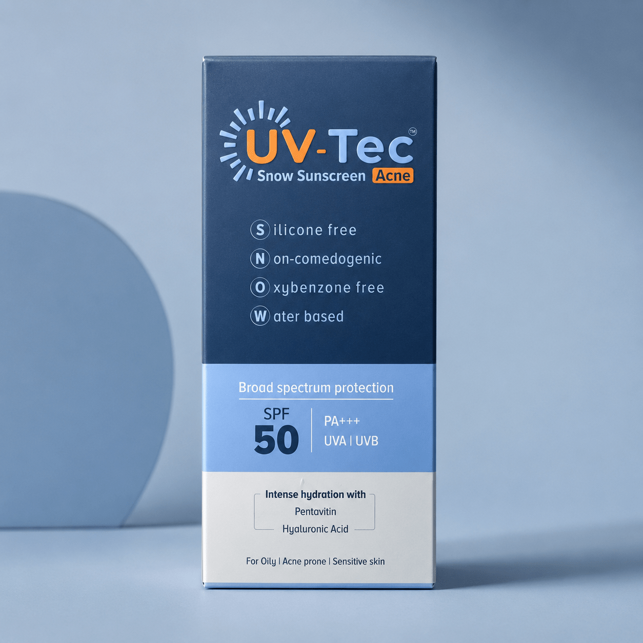 UV - Tec Snow Sunscreen Acne SPF 50 PA+++ - Cosmosentials