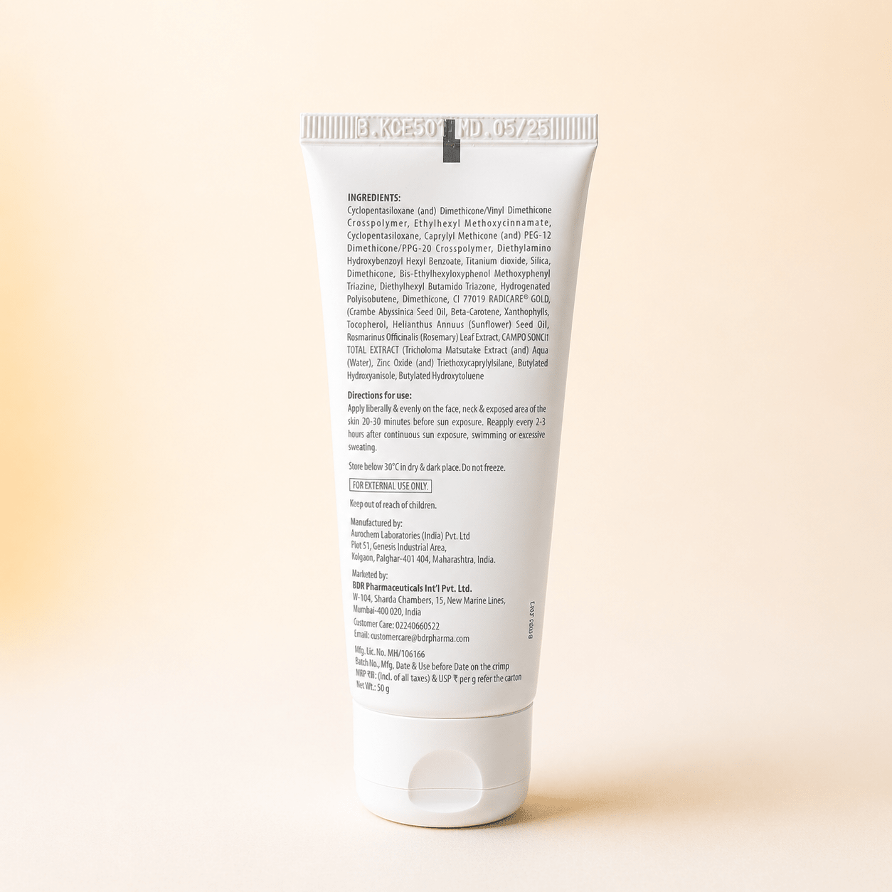UVfend Silicone Sunscreen Gel SPF 50 PA+++ - Cosmosentials