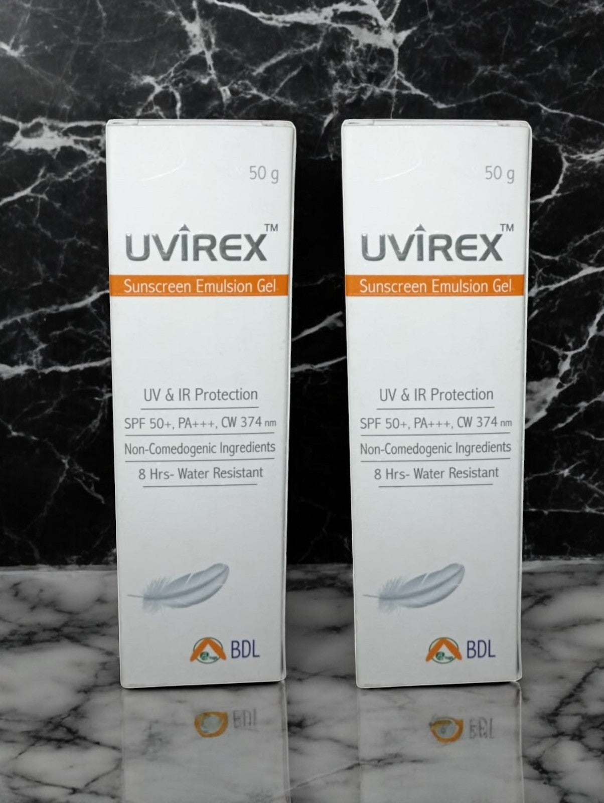 Uvirex Sunscreen Emulsion Gel SPF 50+ - Cosmosentials