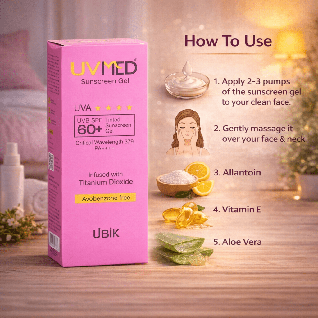 UVMED Sunscreen Gel SPF 60+ - Cosmosentials