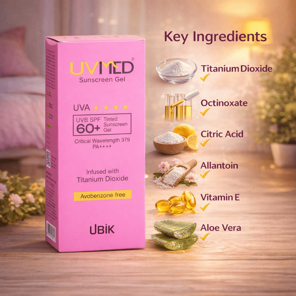 UVMED Sunscreen Gel SPF 60+ - Cosmosentials