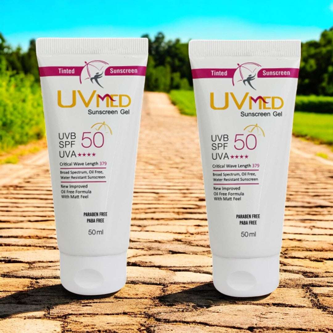 Uvmed Sunscreen Gel With SPF 50 - Cosmosentials