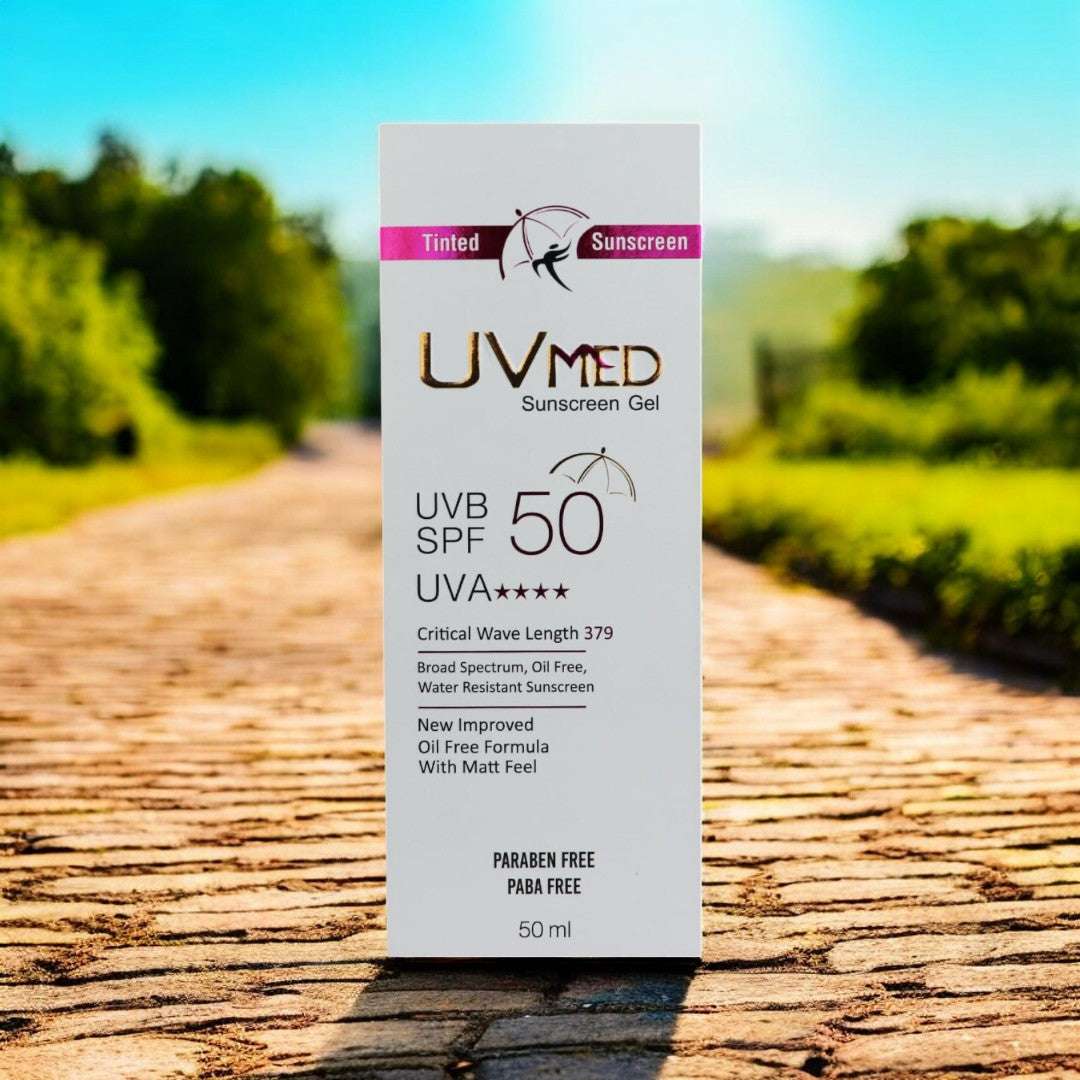 Uvmed Sunscreen Gel With SPF 50 - Cosmosentials