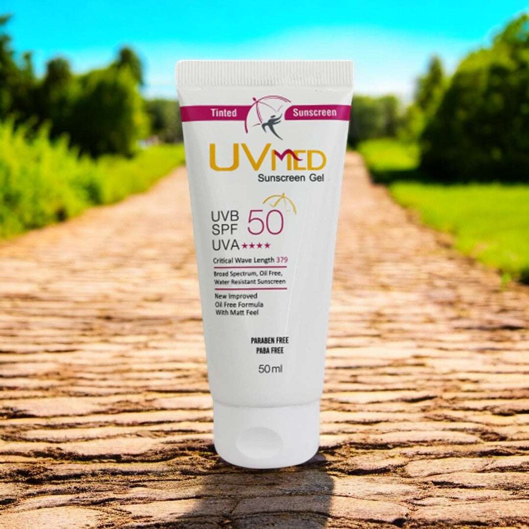 Uvmed Sunscreen Gel With SPF 50 - Cosmosentials
