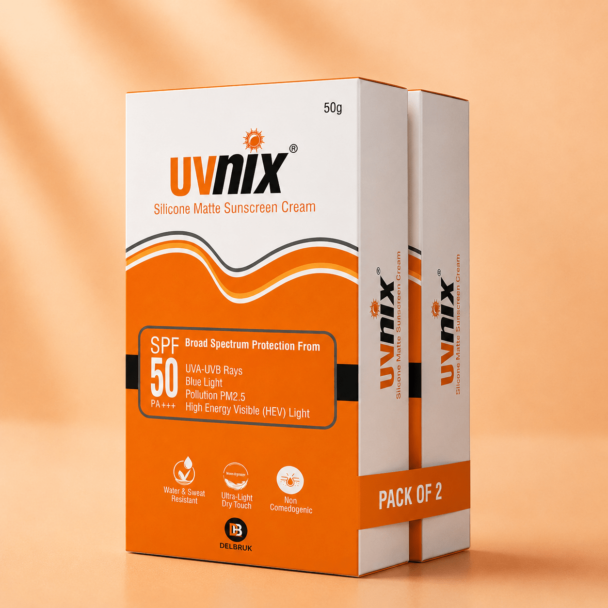 Uvnix SPF 50 Pa+++ Suncreen Cream - Cosmosentials