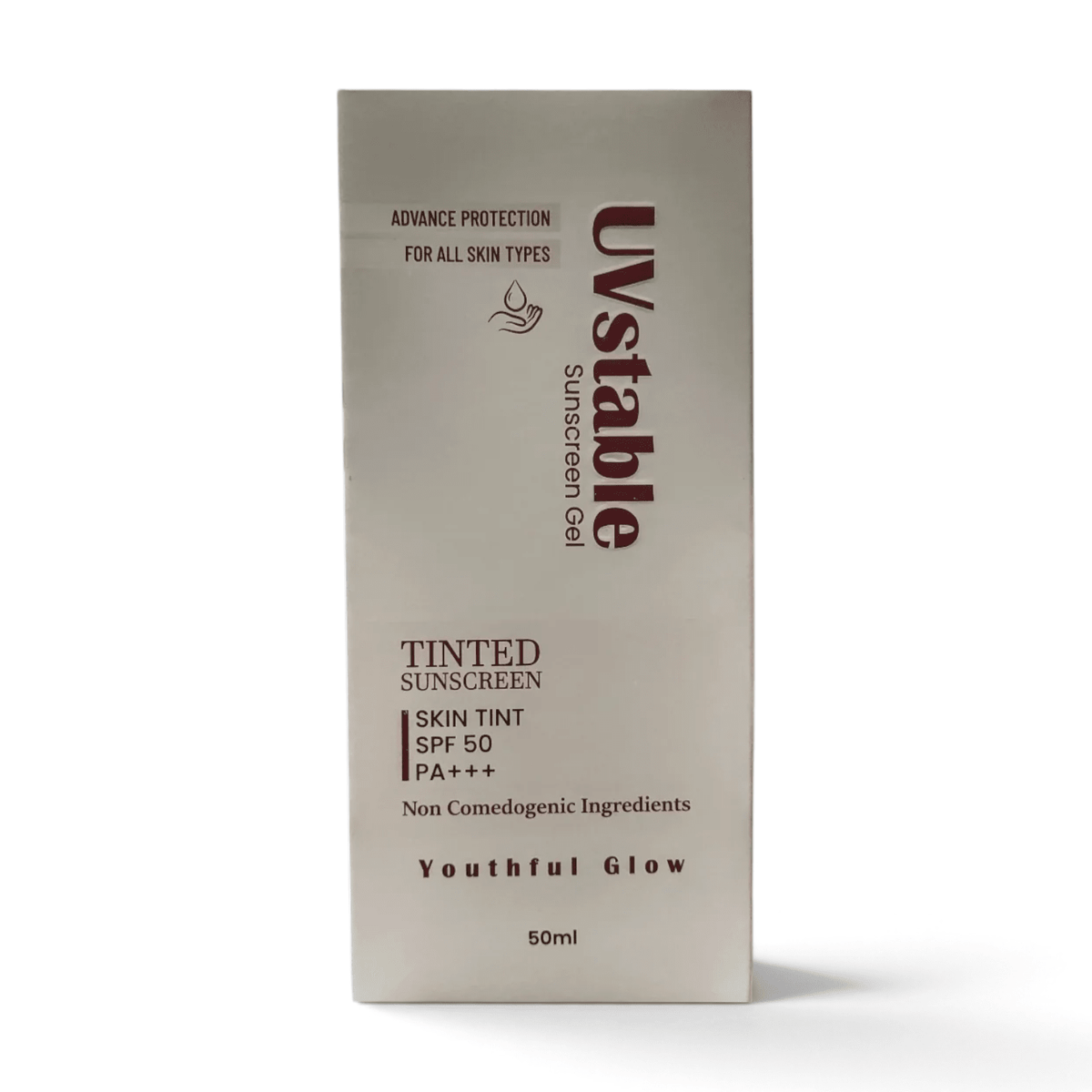 Uvstable Tinted Sunscreen Gel SPF 50 PA+++ - Cosmosentials