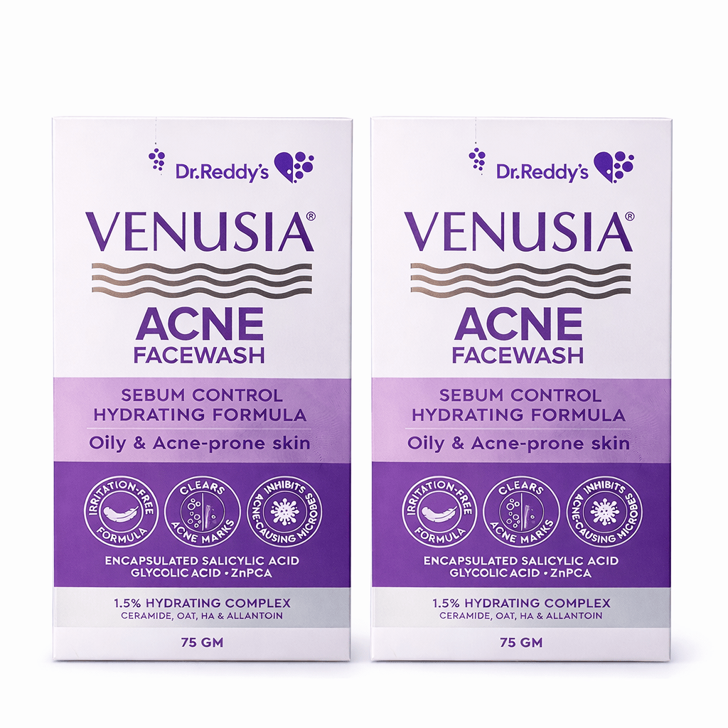 Venusia Acne Facewash (75g) - Cosmosentials