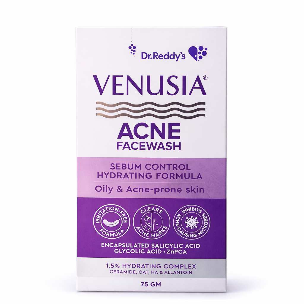 Venusia Acne Facewash (75g) - Cosmosentials