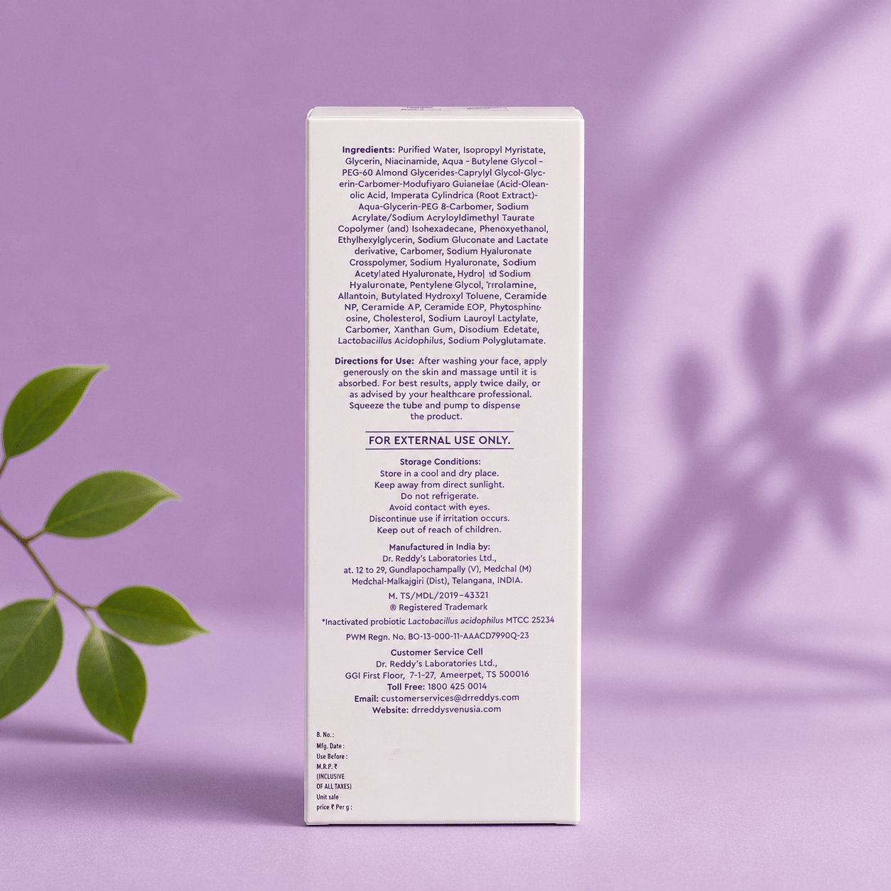 Venusia Acne Moisturizing Gel - Cosmosentials