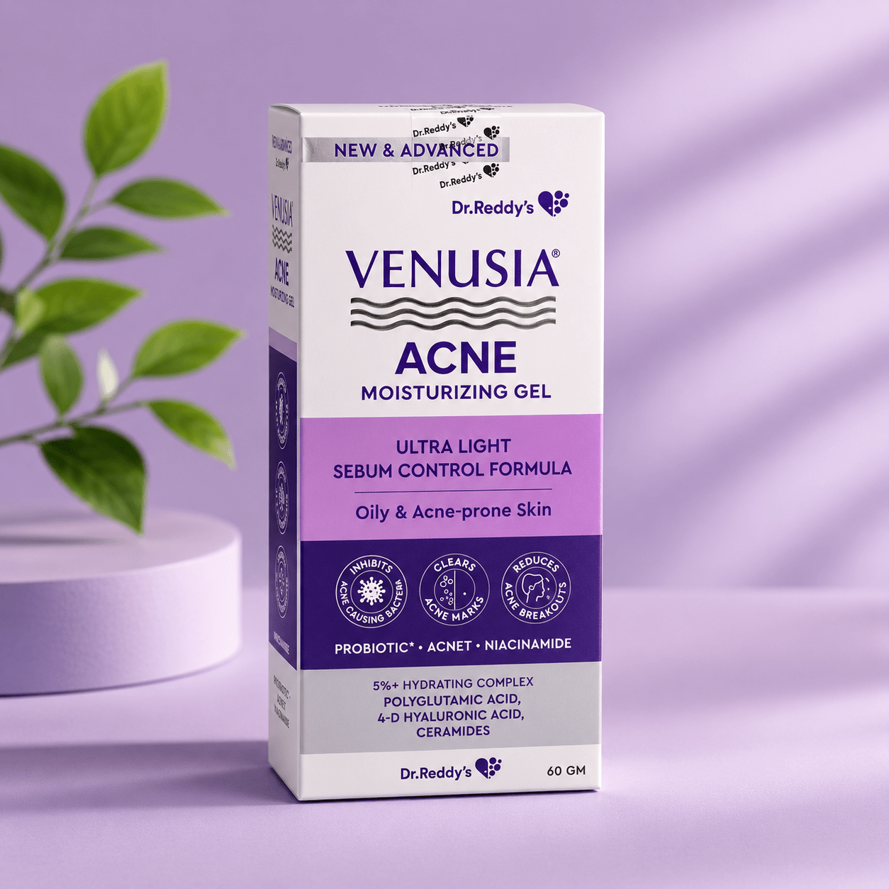 Venusia Acne Moisturizing Gel - Cosmosentials