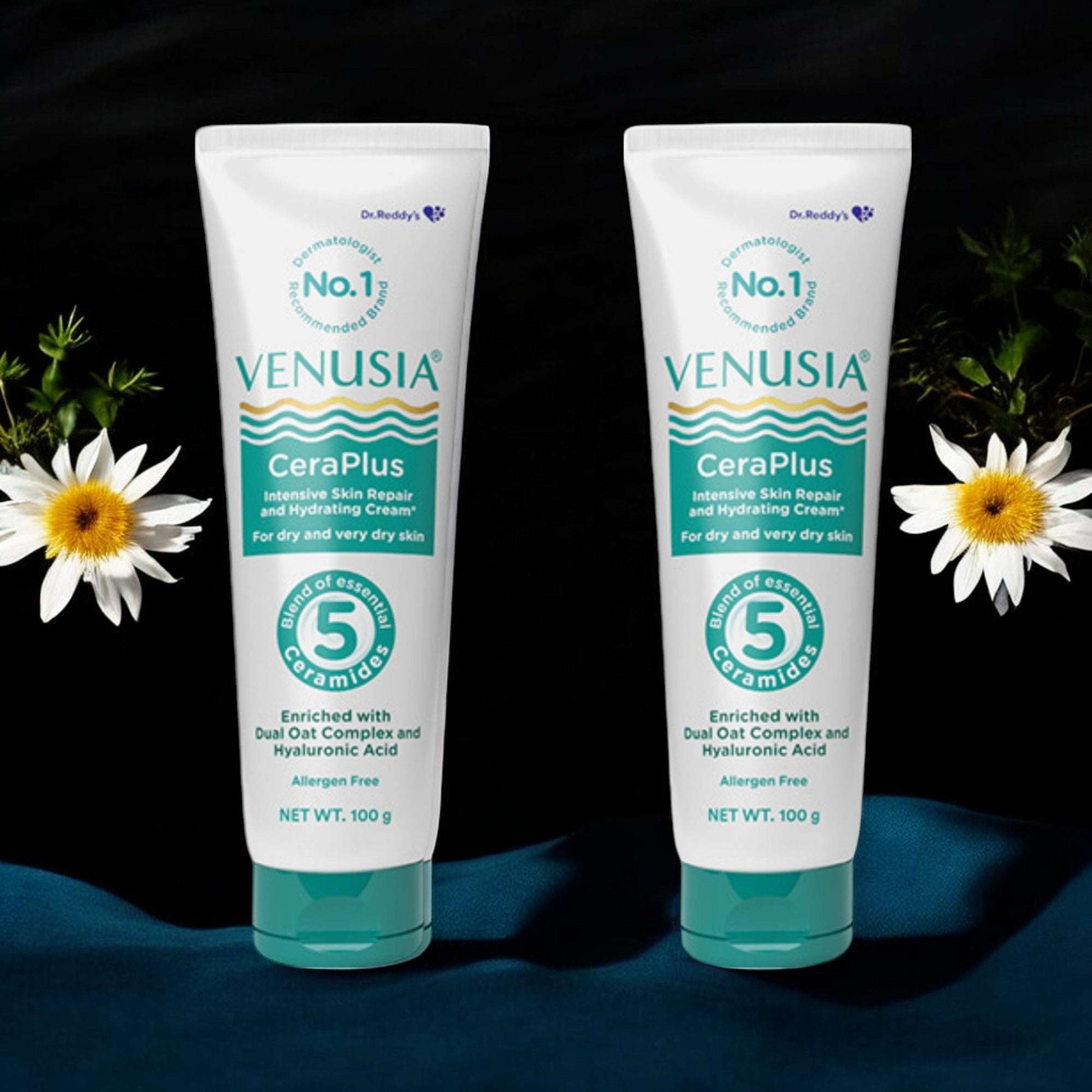 Venusia CeraPlus Intensive Skin Repair and Hydrating Cream - Cosmosentials