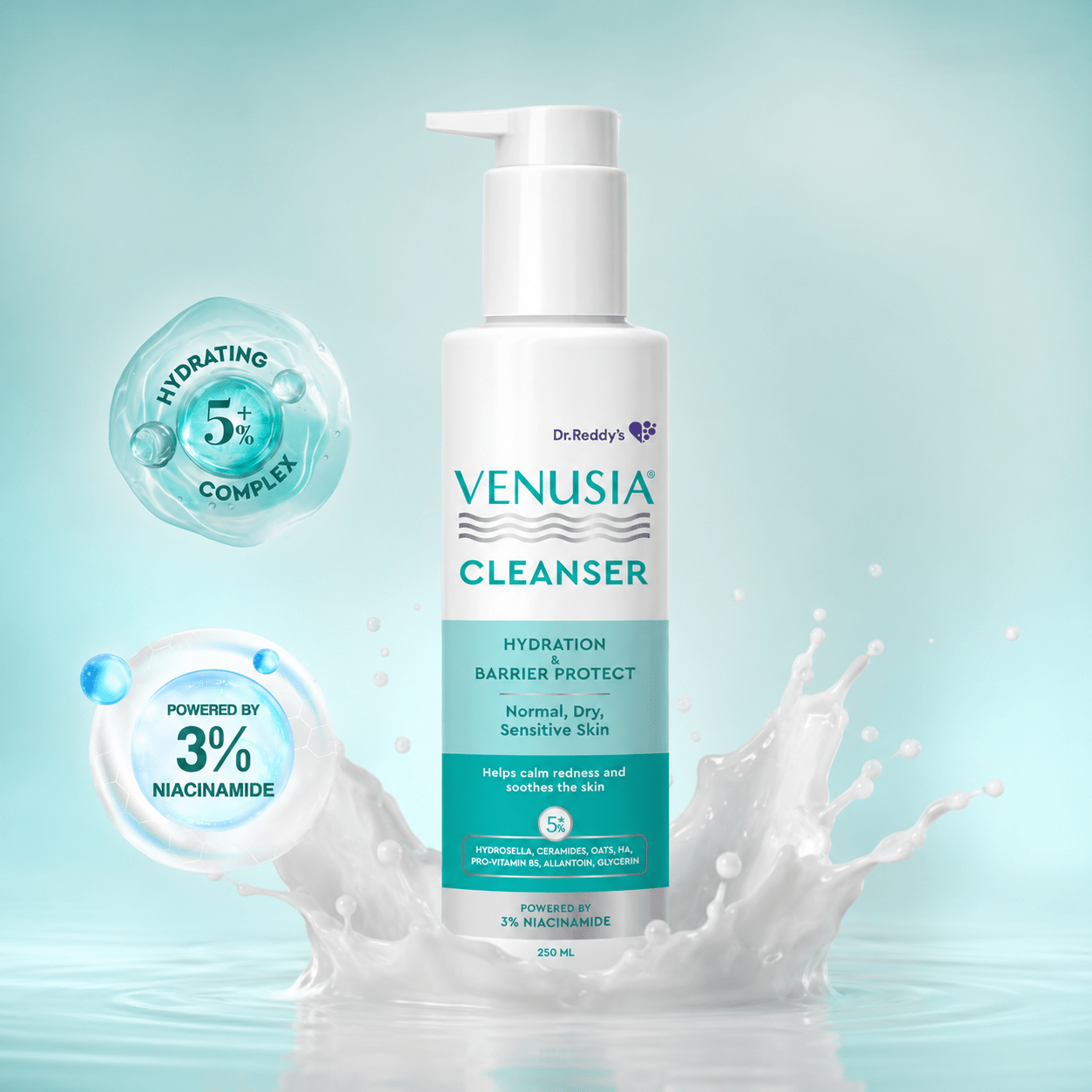 Venusia Cleanser 250ml - Cosmosentials