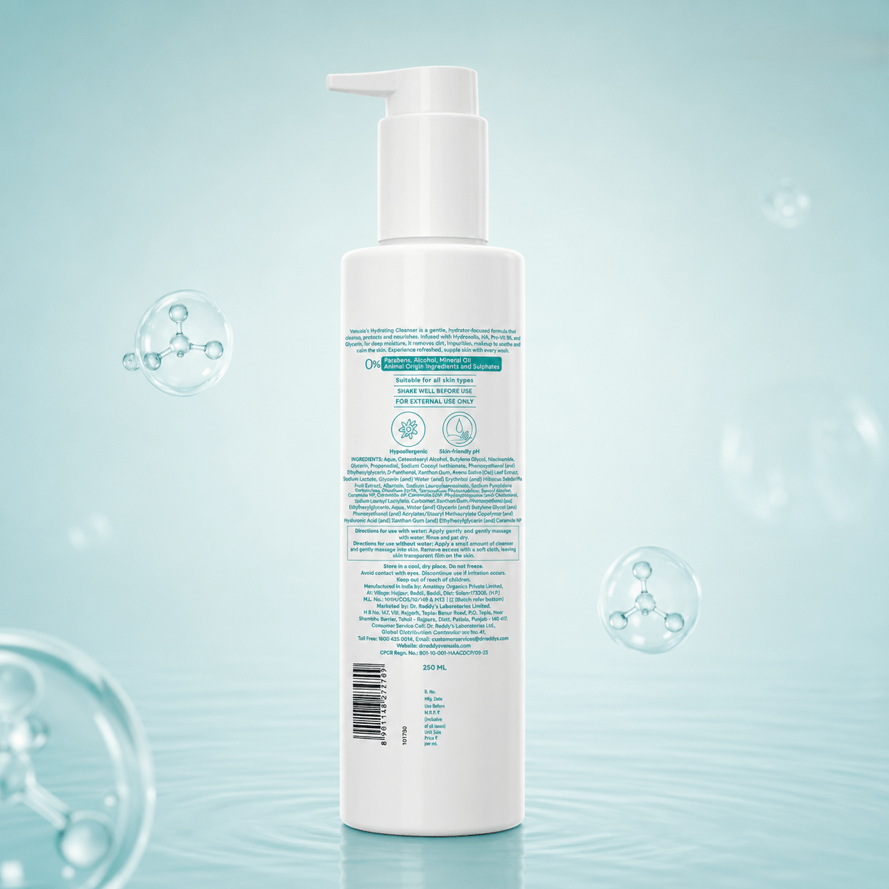 Venusia Cleanser 250ml - Cosmosentials