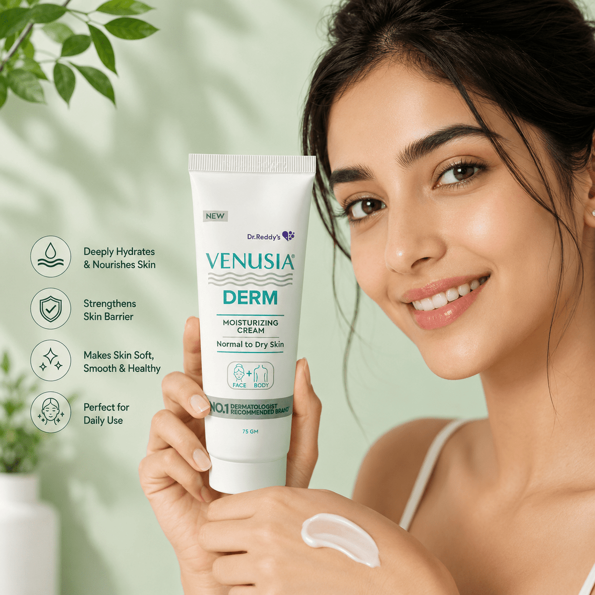 Venusia Derm Moisturizing Cream - Cosmosentials