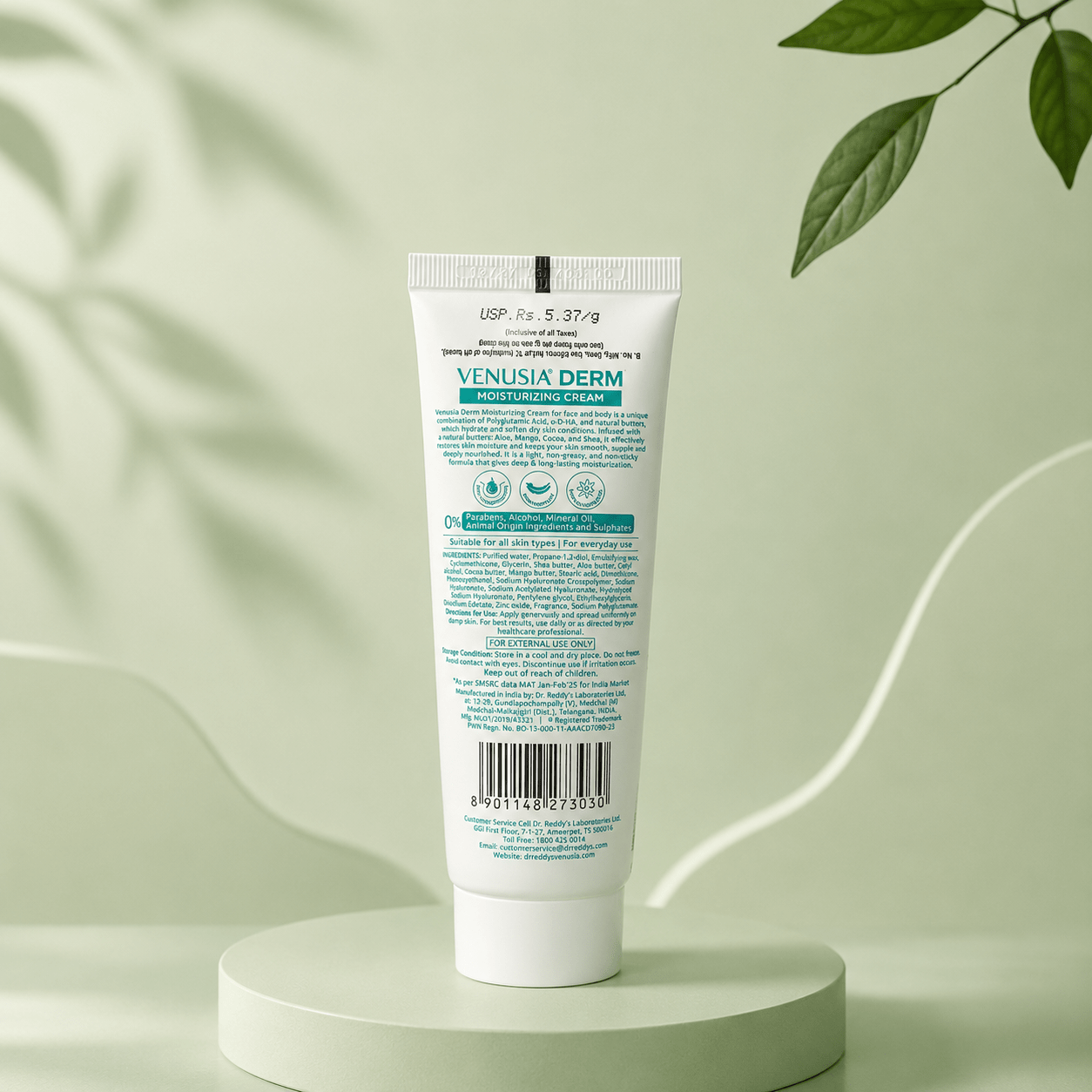 Venusia Derm Moisturizing Cream - Cosmosentials