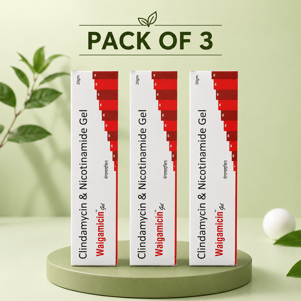 Waigamicin Clindamycin & Nicotinamide Gel - Cosmosentials