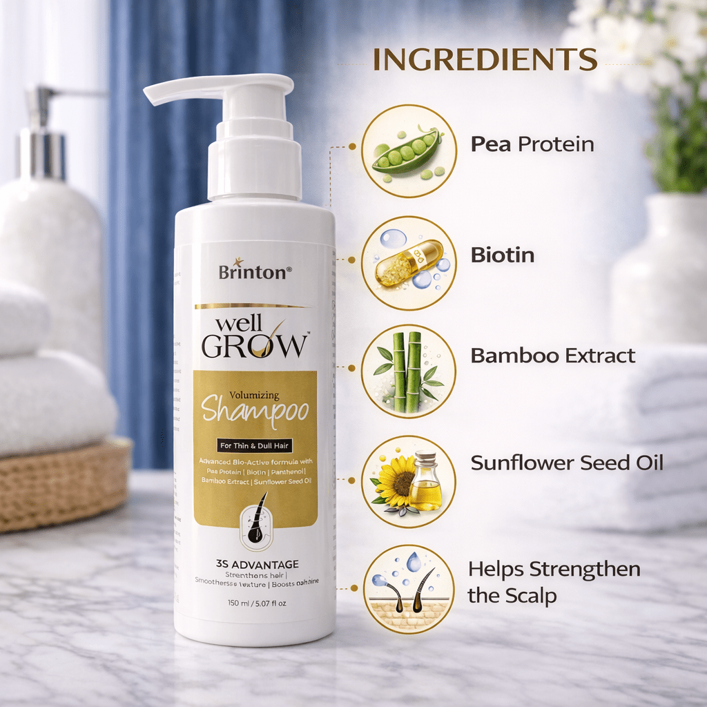 Well Grow Volumizing Shampoo - Cosmosentials