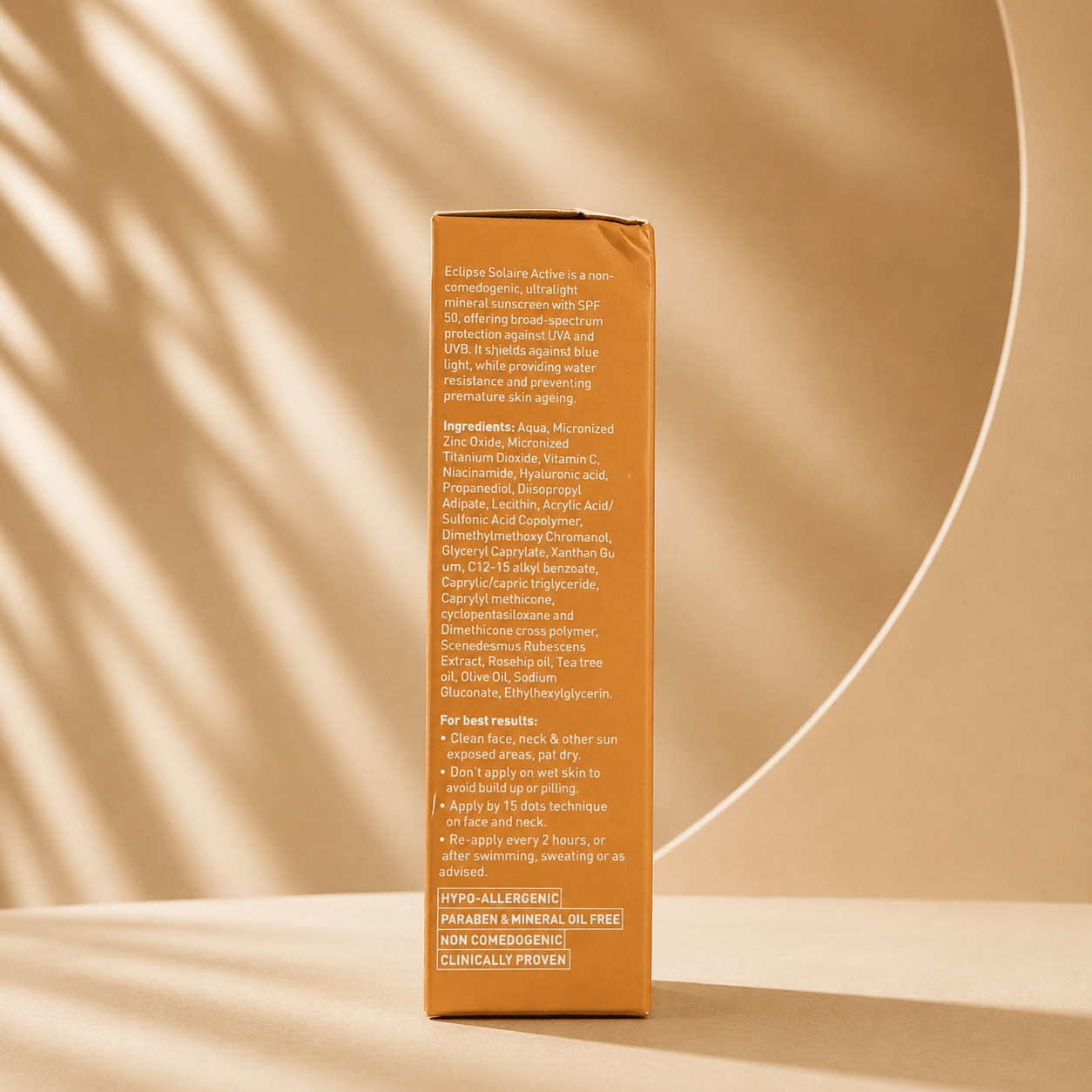 Yuderma Eclipse Solaire Active Sunscreen SPF 50 PA+++ - Cosmosentials
