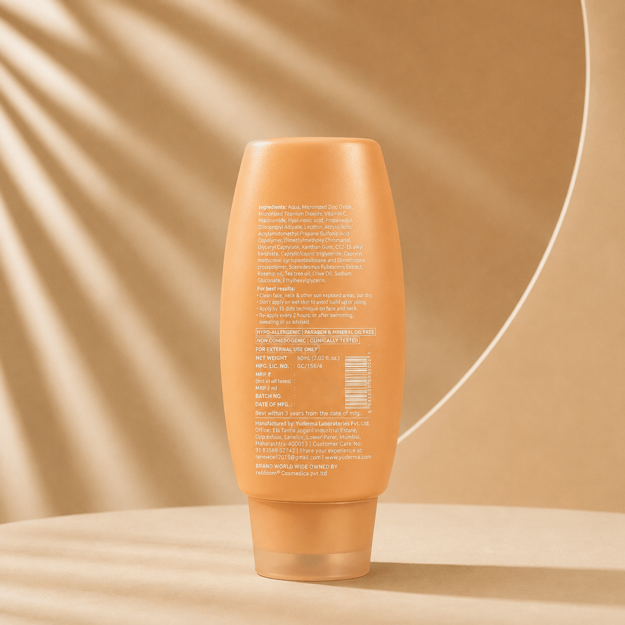 Yuderma Eclipse Solaire Active Sunscreen SPF 50 PA+++ - Cosmosentials