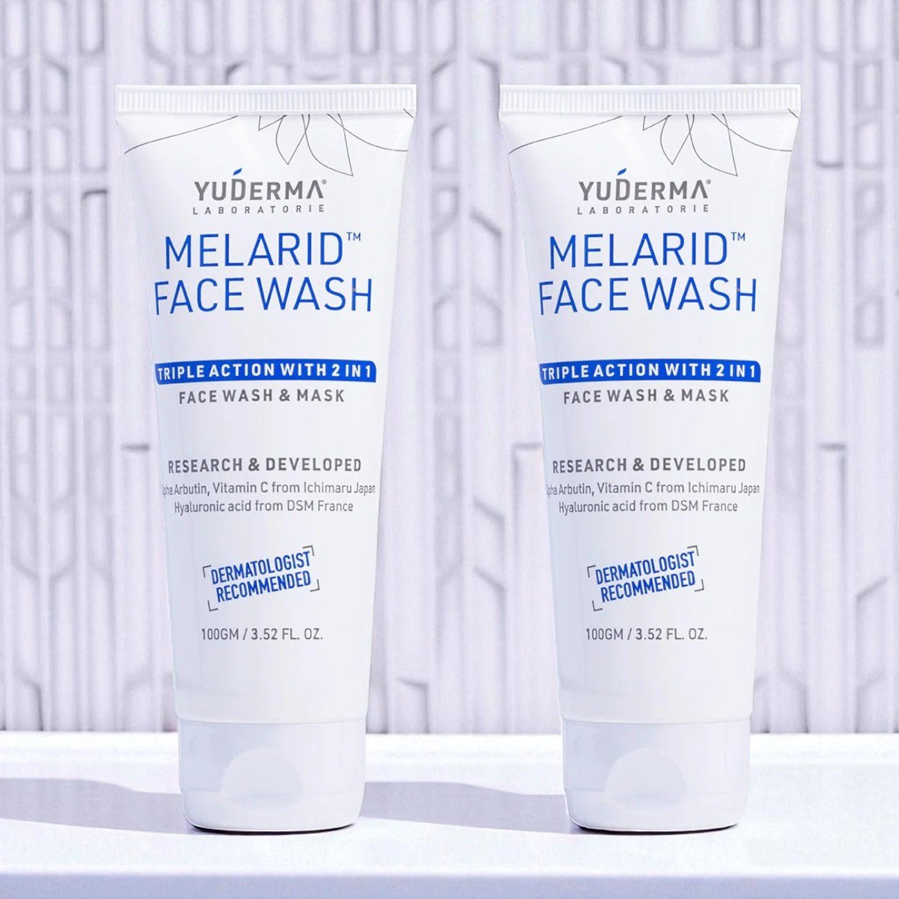 Yuderma Melarid Triple Action Face Wash - Cosmosentials