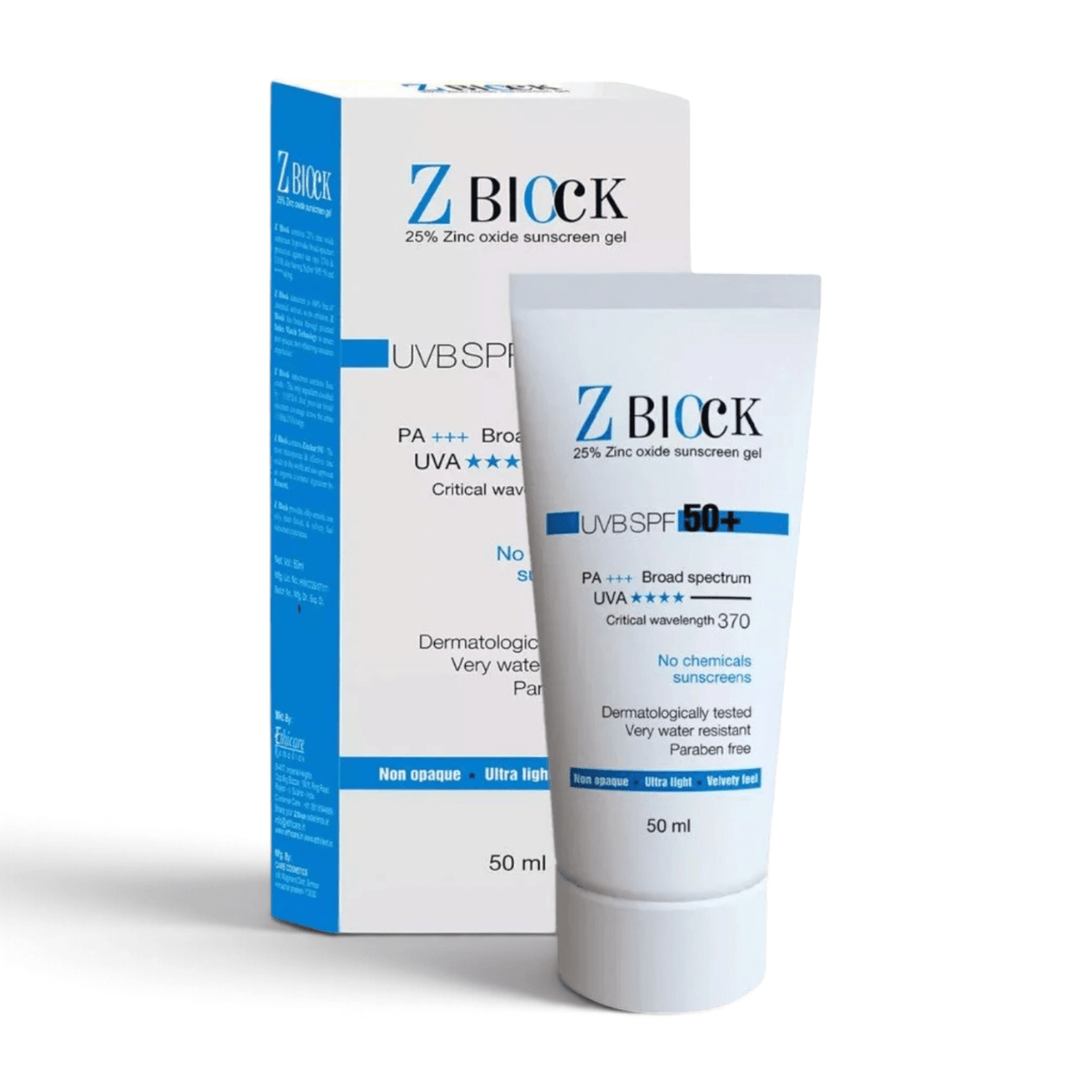 Z-Block Zinc Oxide Sunscreen Gel - Cosmosentials