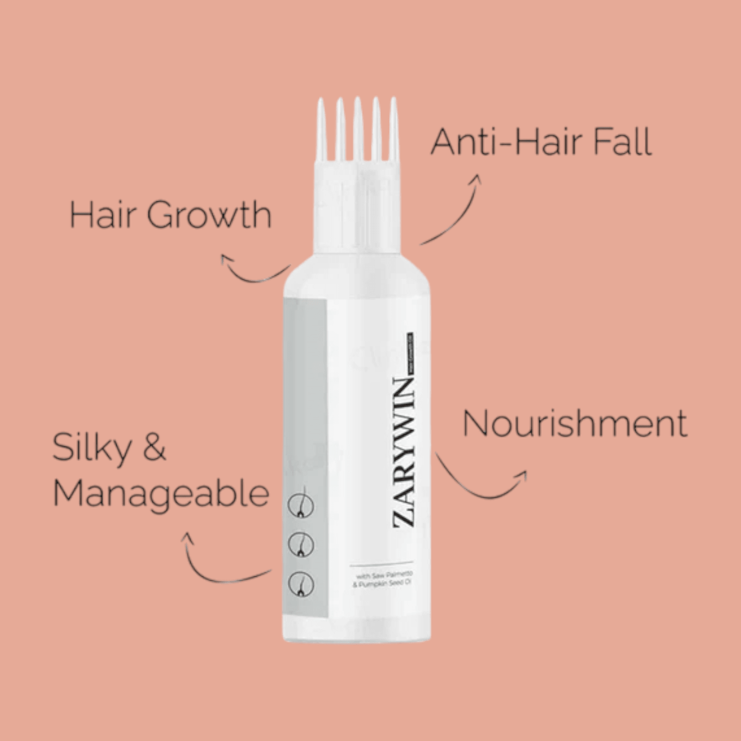 Zarywin Hair Growth Oil - Cosmosentials