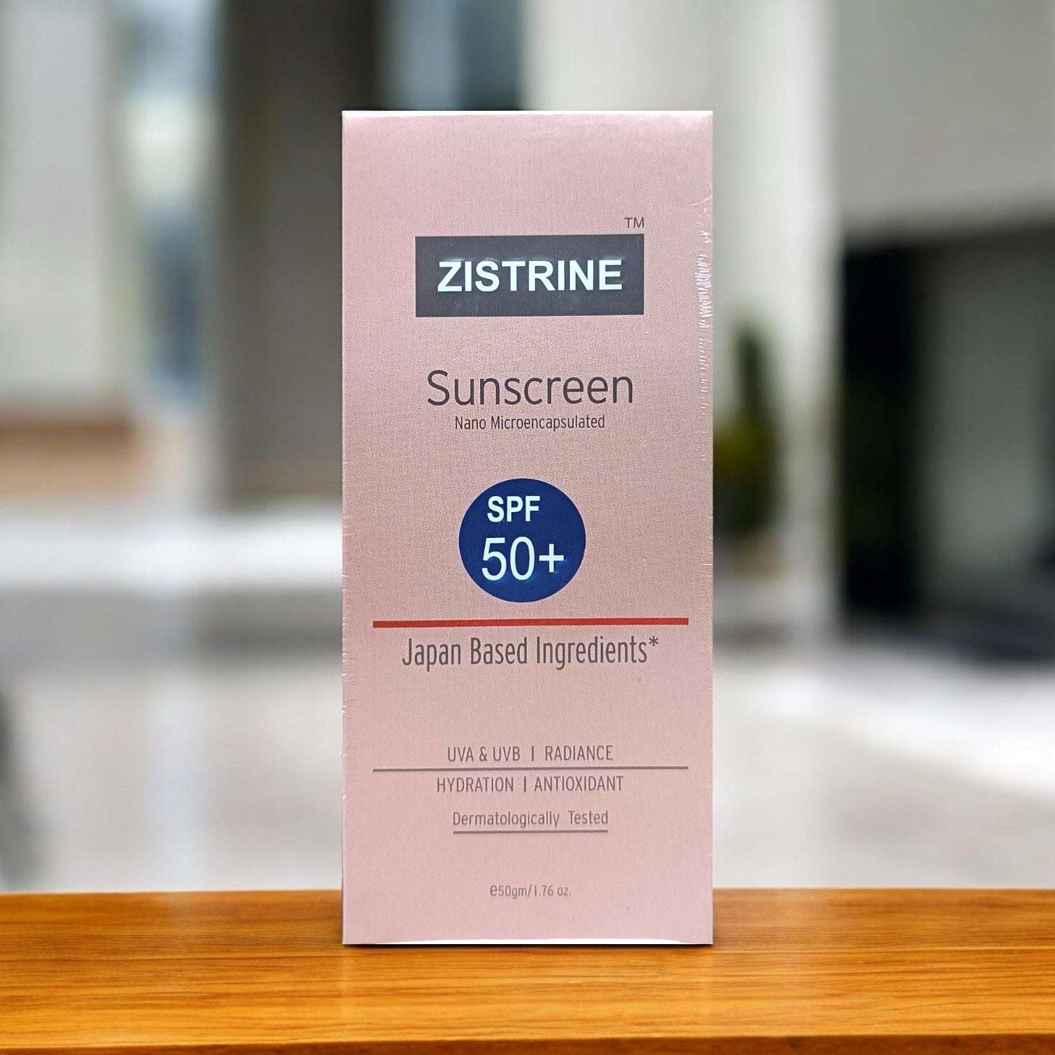 Zistrine Sunscreen Nano Microencapsulated Spf 50+ - Cosmosentials