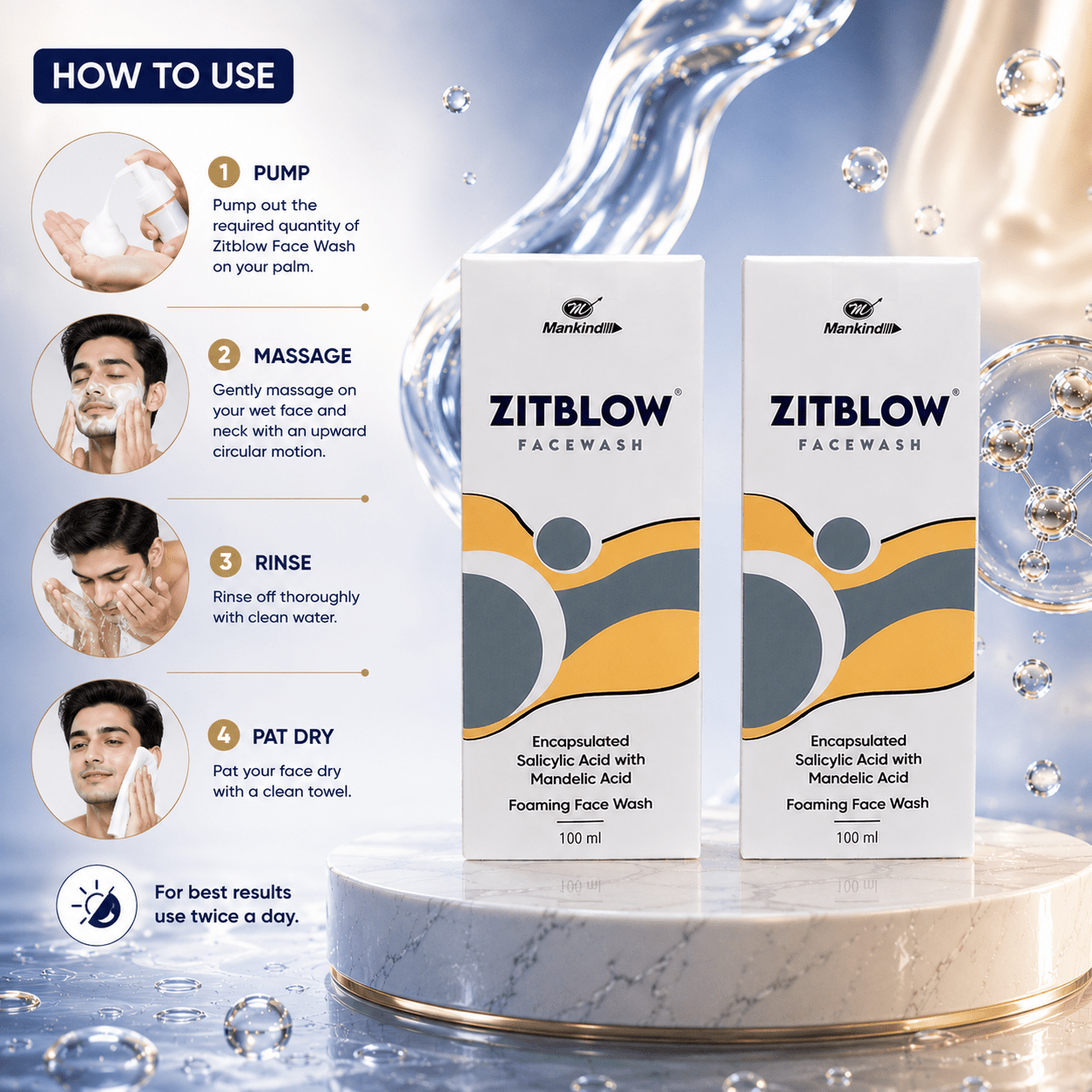 Zitblow Face Wash - Cosmosentials