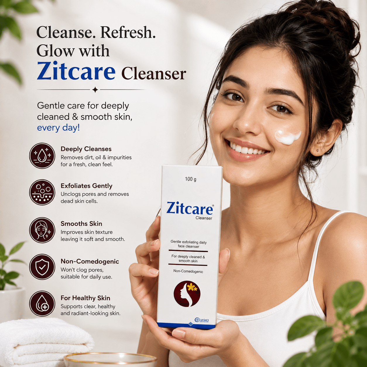 Zitcare Cleanser - Cosmosentials