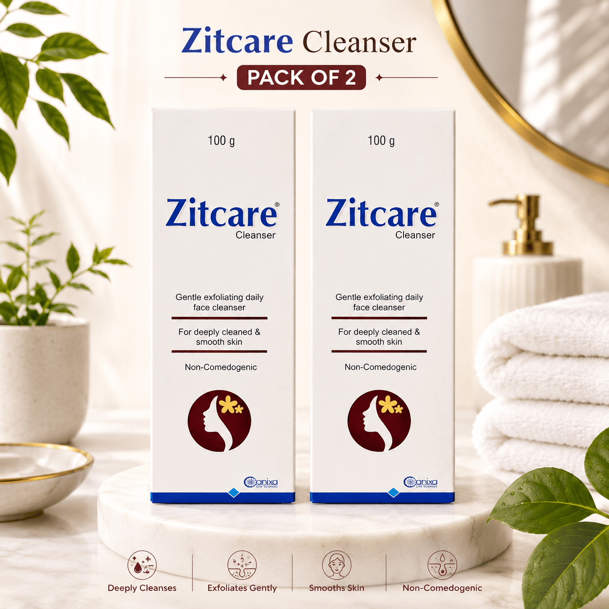 Zitcare Cleanser - Cosmosentials