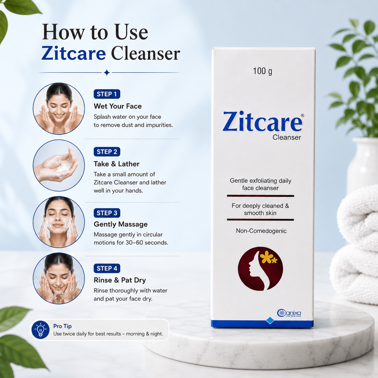 Zitcare Cleanser - Cosmosentials