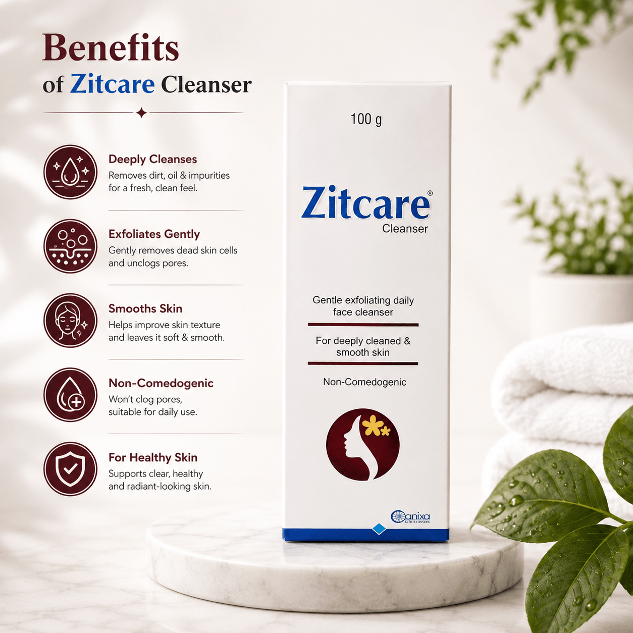 Zitcare Cleanser - Cosmosentials